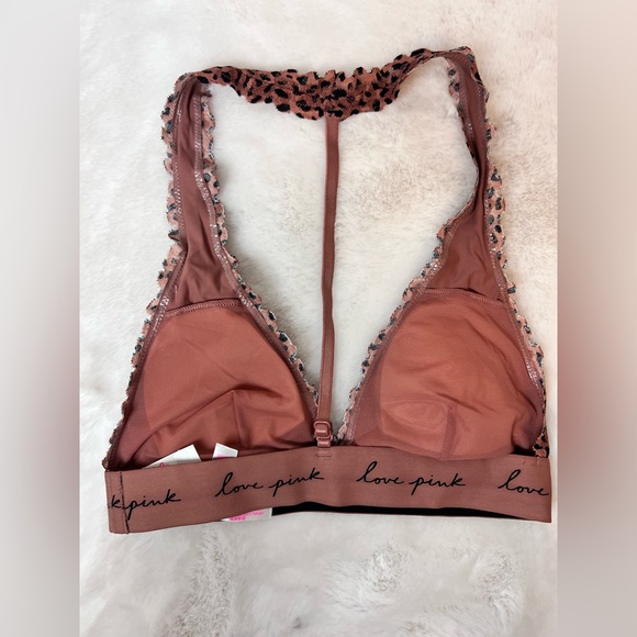 NWT: Victoria's Secret Pink Cheetah Animal Print Bralette Size XS - Picture 4 of 7